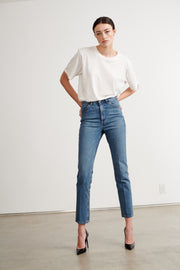 Charlotte Skinny Straight Leg Denim