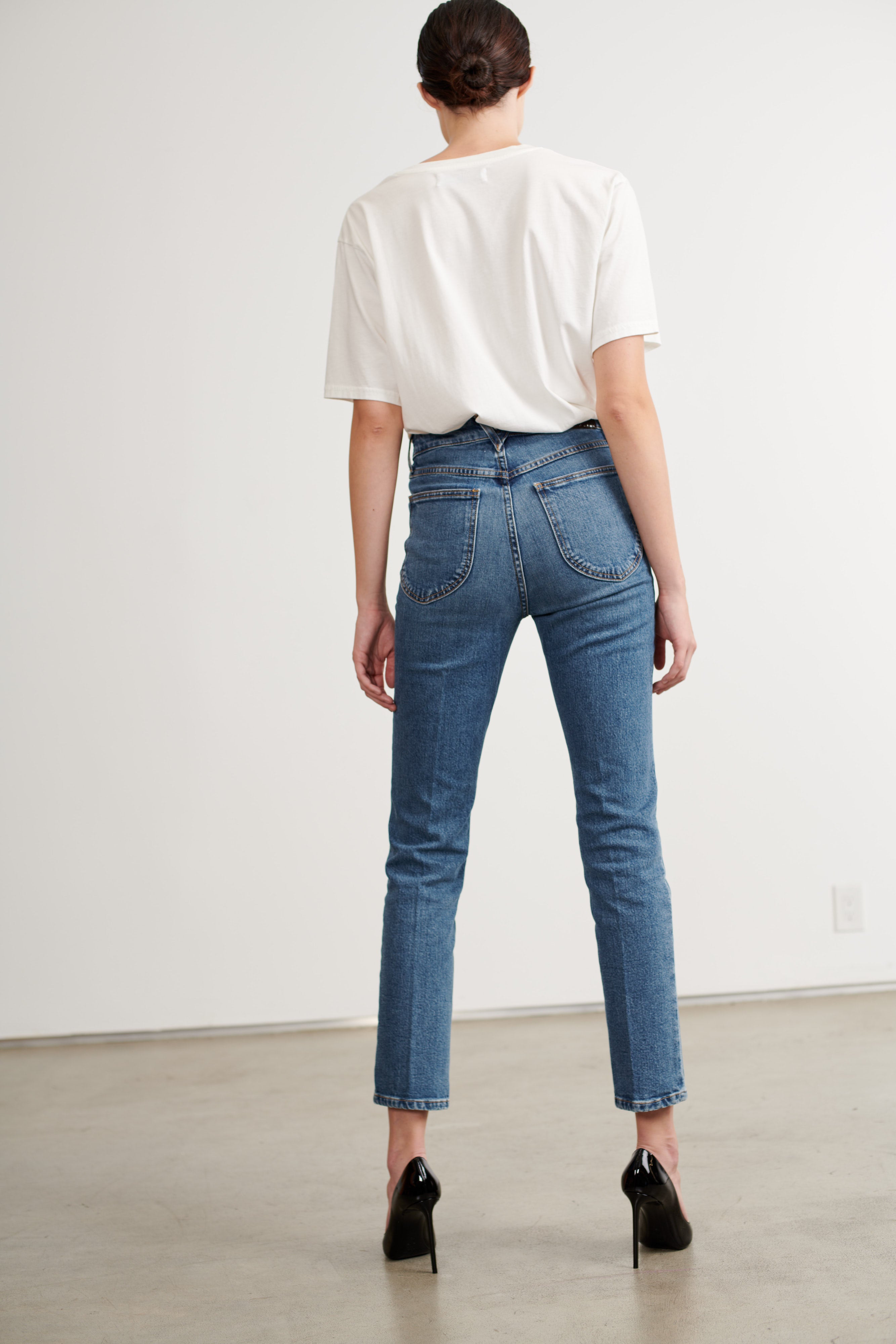 Charlotte Skinny Straight Leg Denim