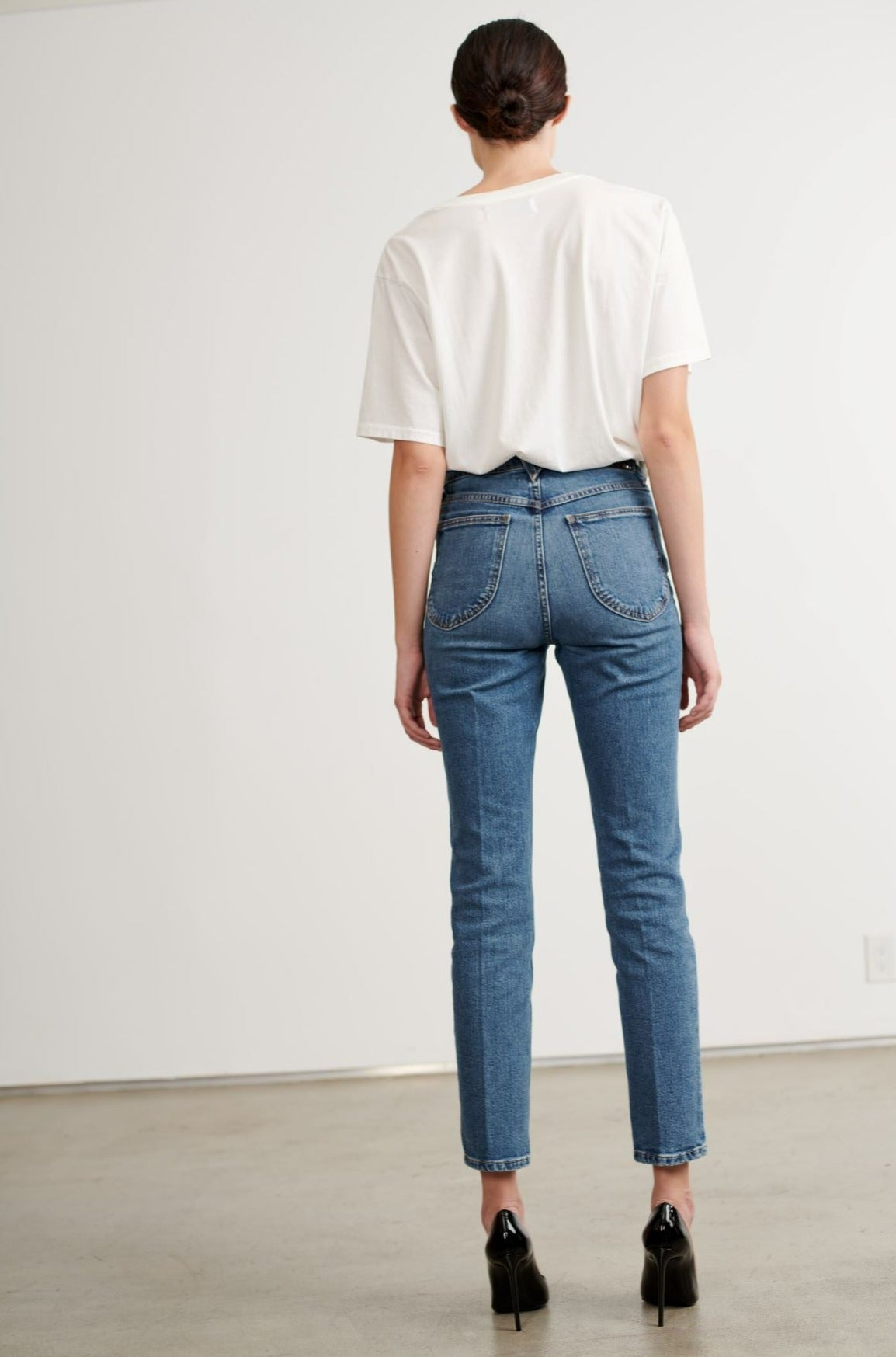 Charlotte Slim Straight Denim