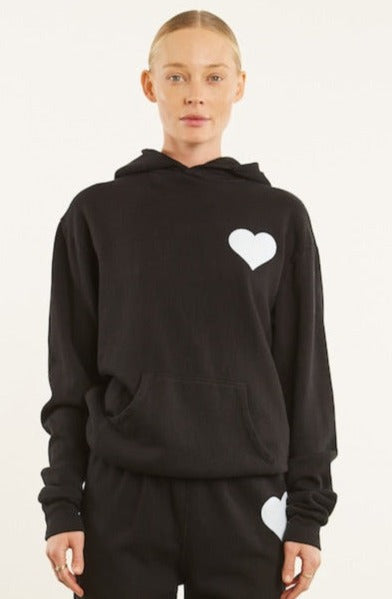 Black Heart Hoodie