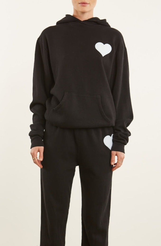 Black Heart Hoodie