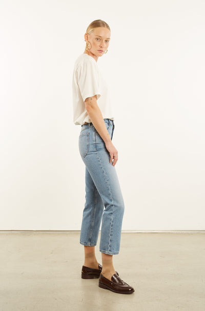 Paradis Crop Straight Leg Denim