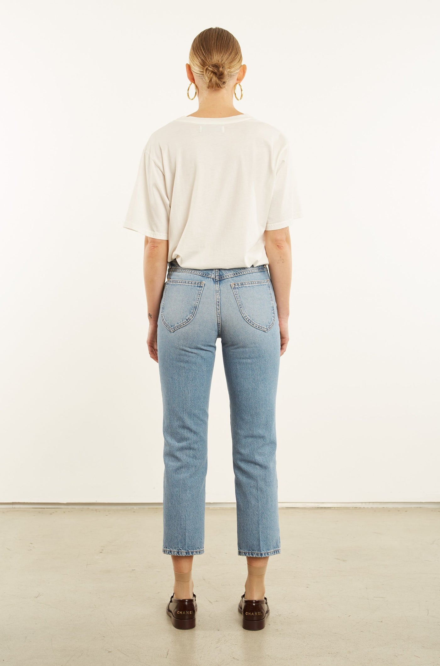 Paradis Crop Straight Leg Denim