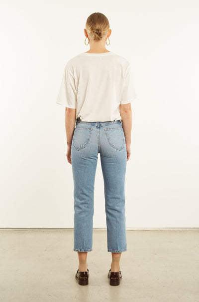 Paradis Crop Straight Leg Denim