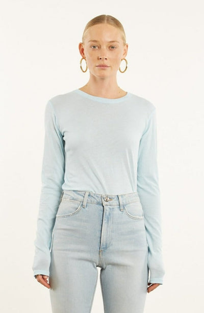 Celeste Cotton Long Sleeve Baby Tee