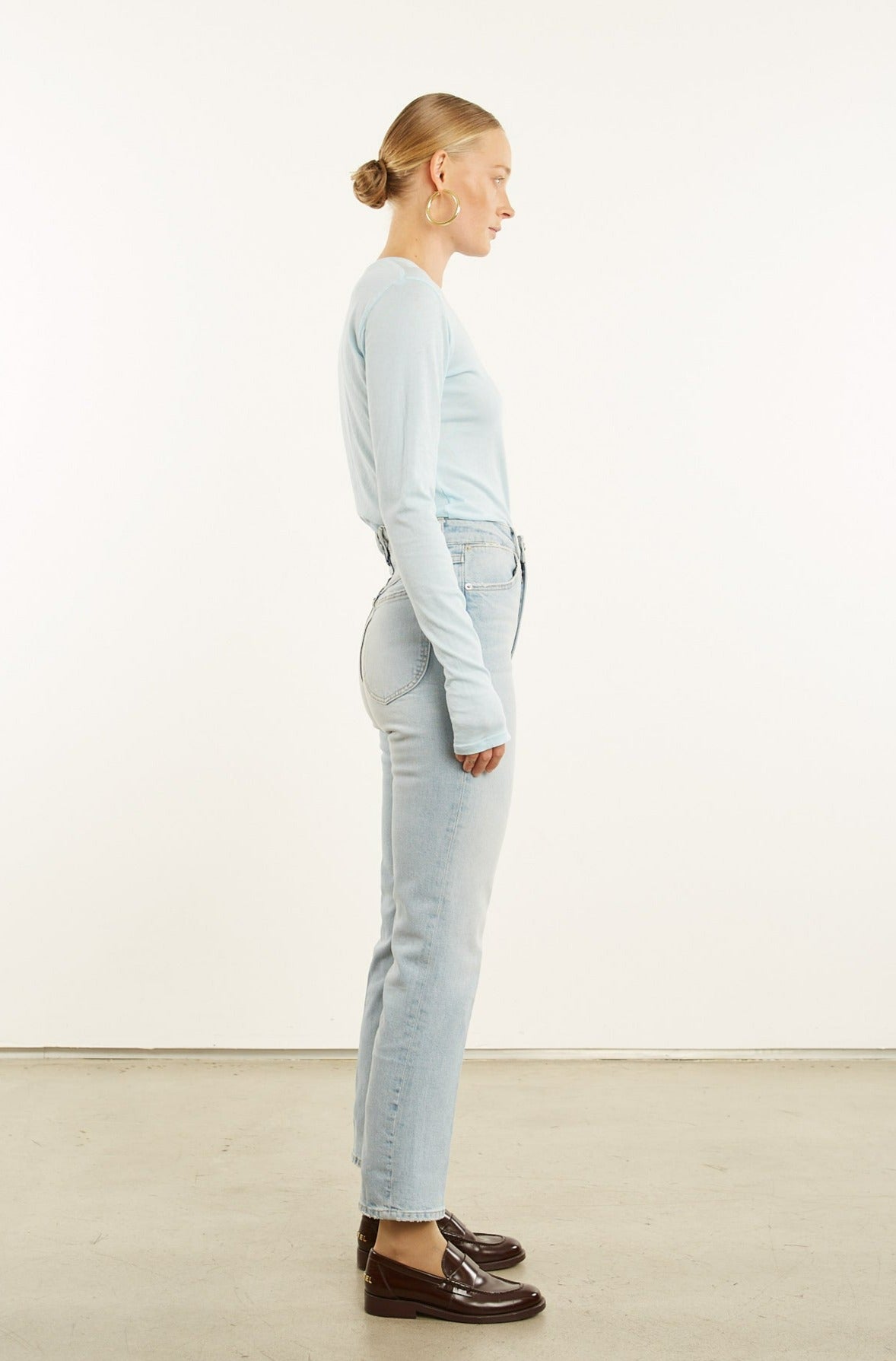 Celeste Cotton Long Sleeve Baby Tee