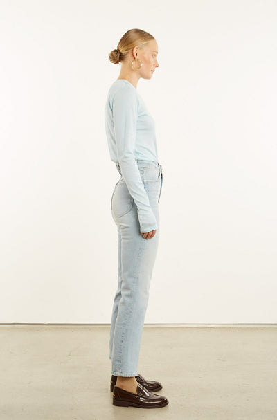 Celeste Cotton Long Sleeve Baby Tee