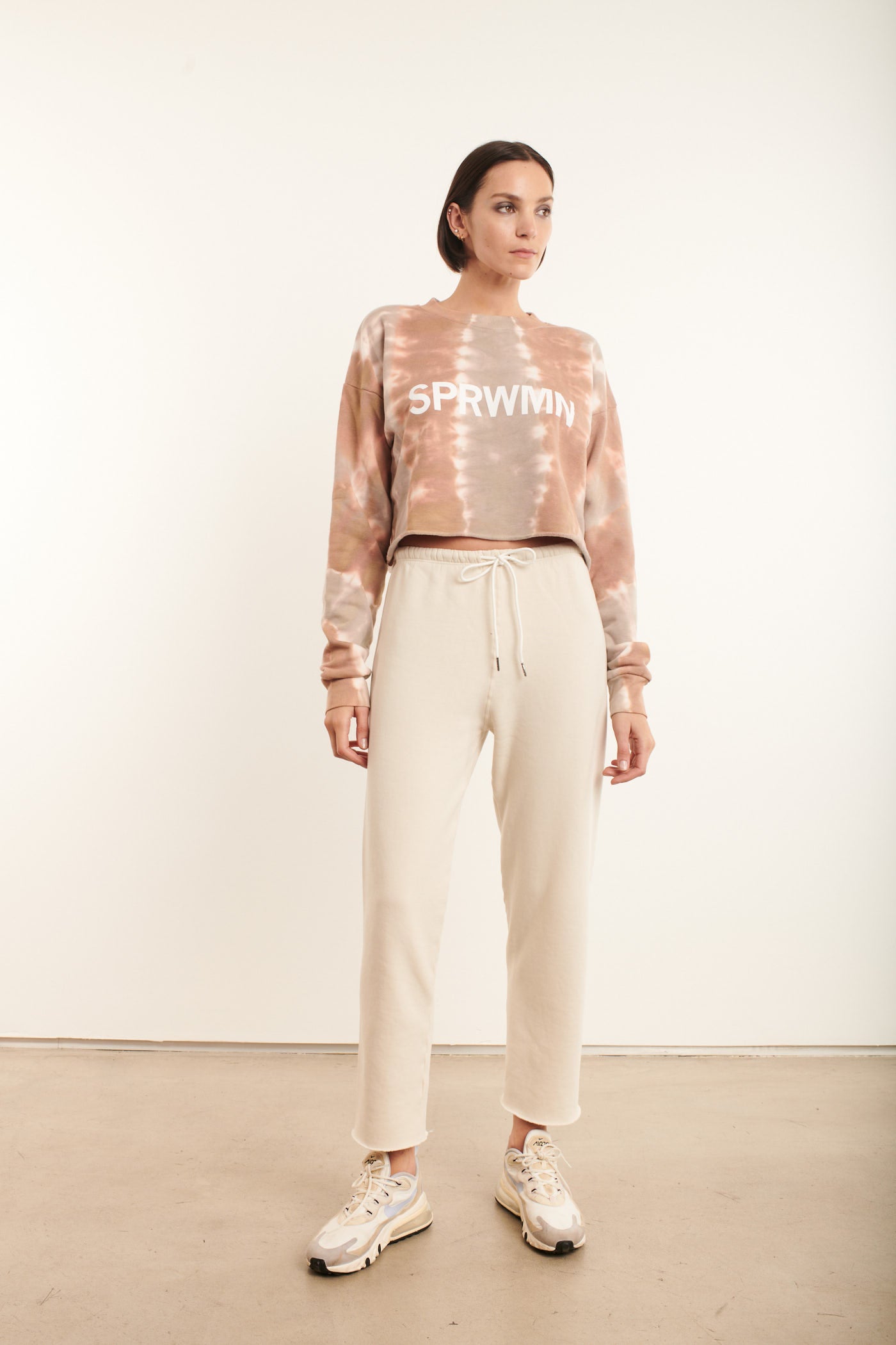 Vintage White Easy Sweatpants