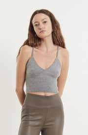 Grey Cashmere Bralette