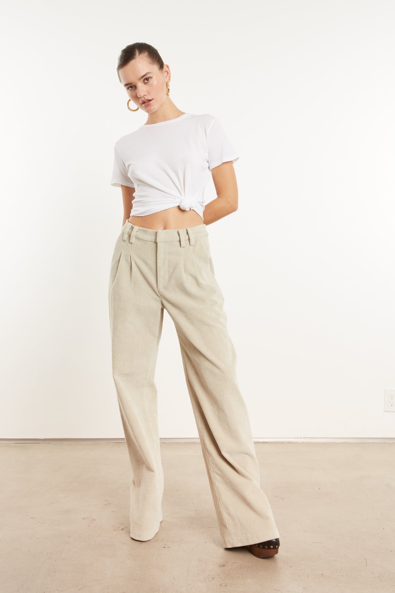 Sable Corduroy Trousers