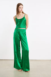 Silk Cropped Cami