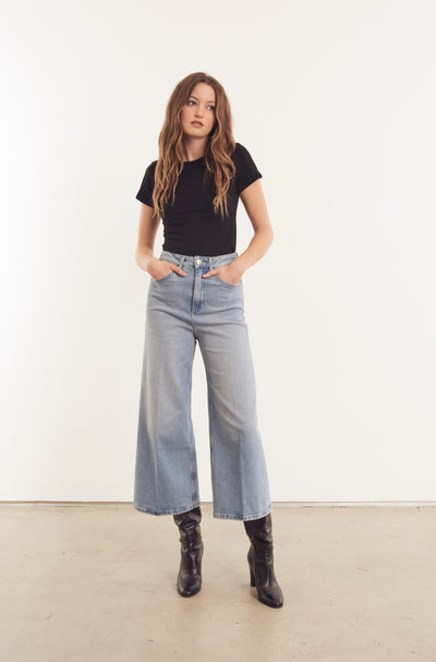 Woolfe Denim Culotte Pants