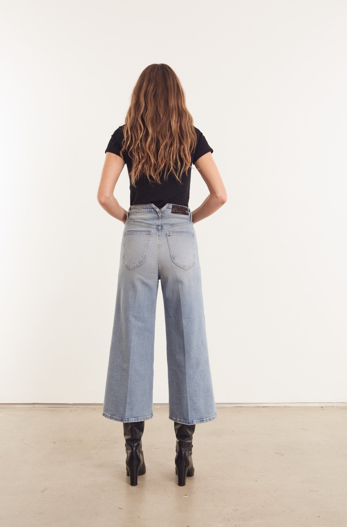 Woolfe Denim Culotte Pants