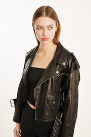 Black Crepe Tube Top