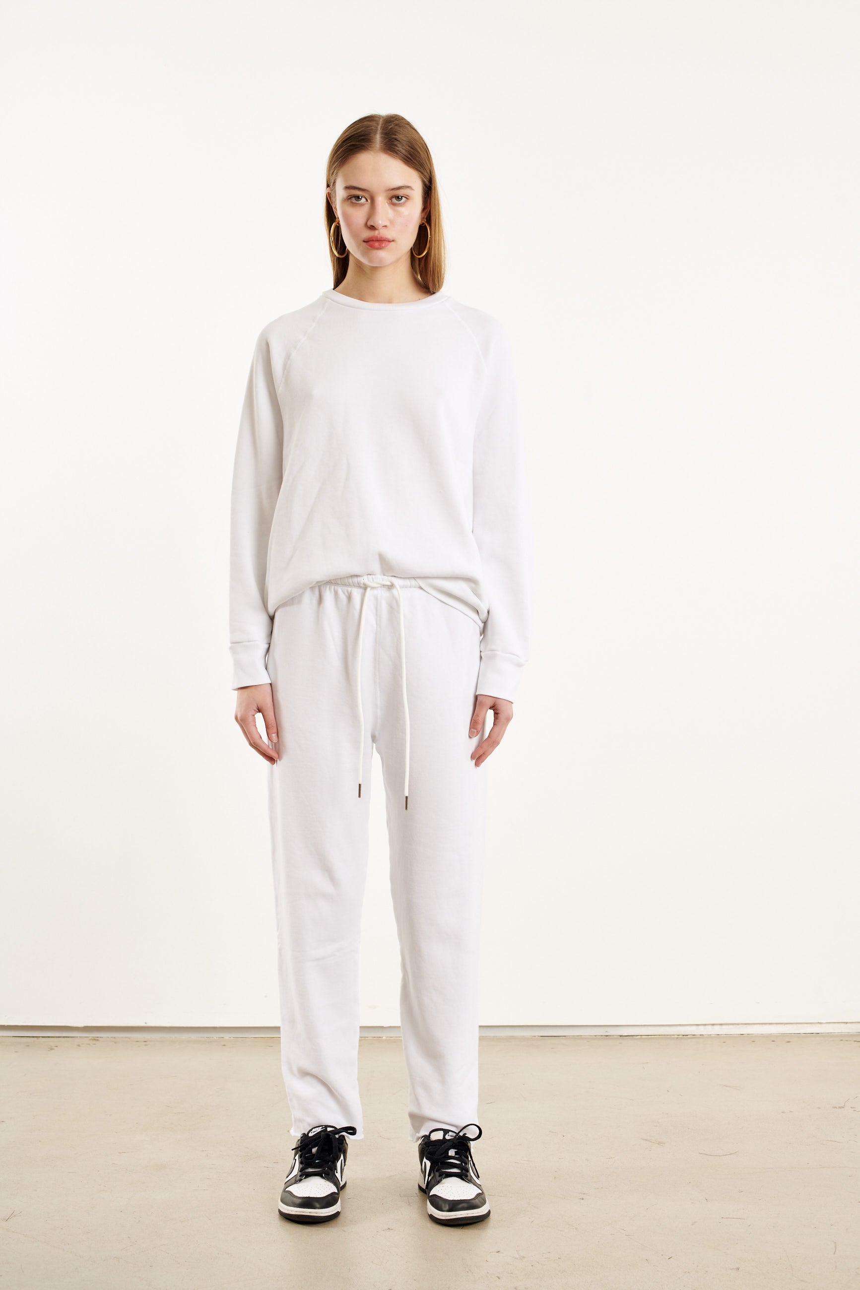 White Easy Sweatpants