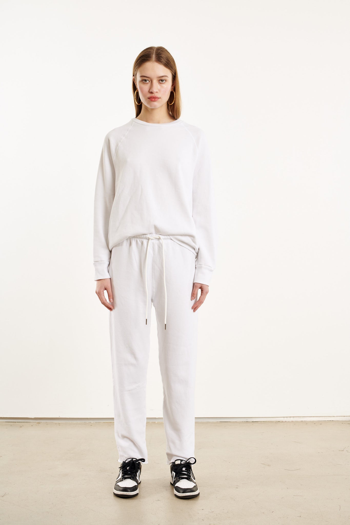 White Easy Sweatpants