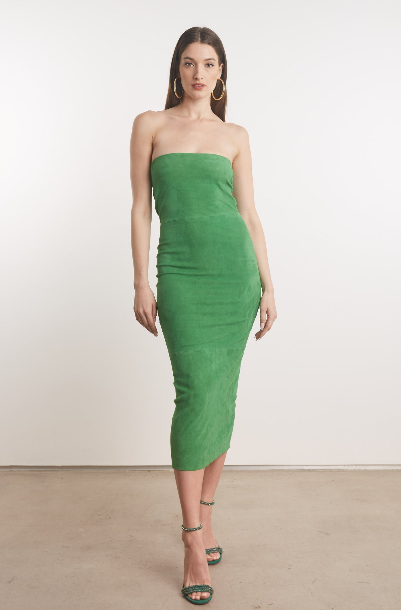 Tube Dress Kelly Green