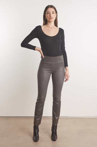 Black Long Sleeve Ballet Top