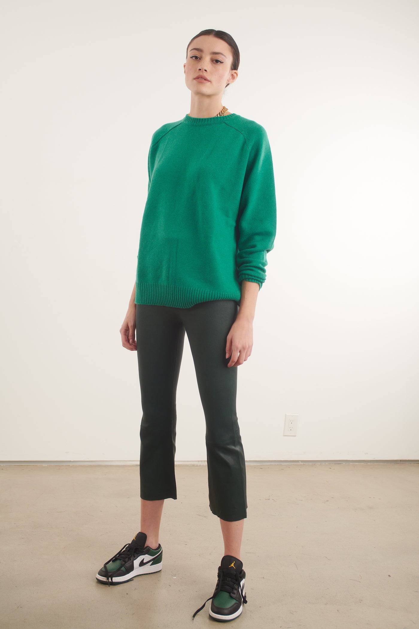 Jade Cashmere Boyfriend Sweater