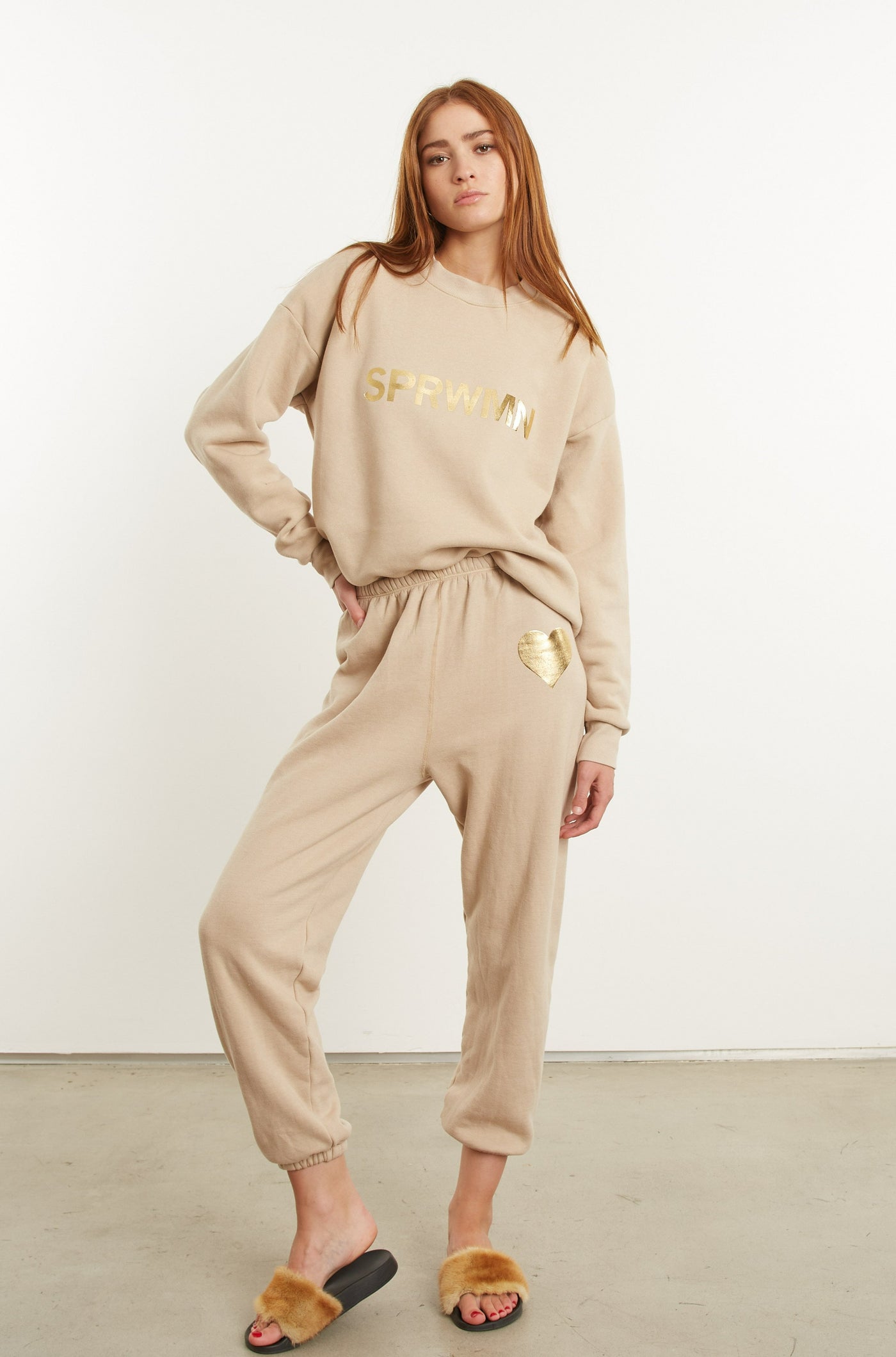 Oat Heart Sweatpants