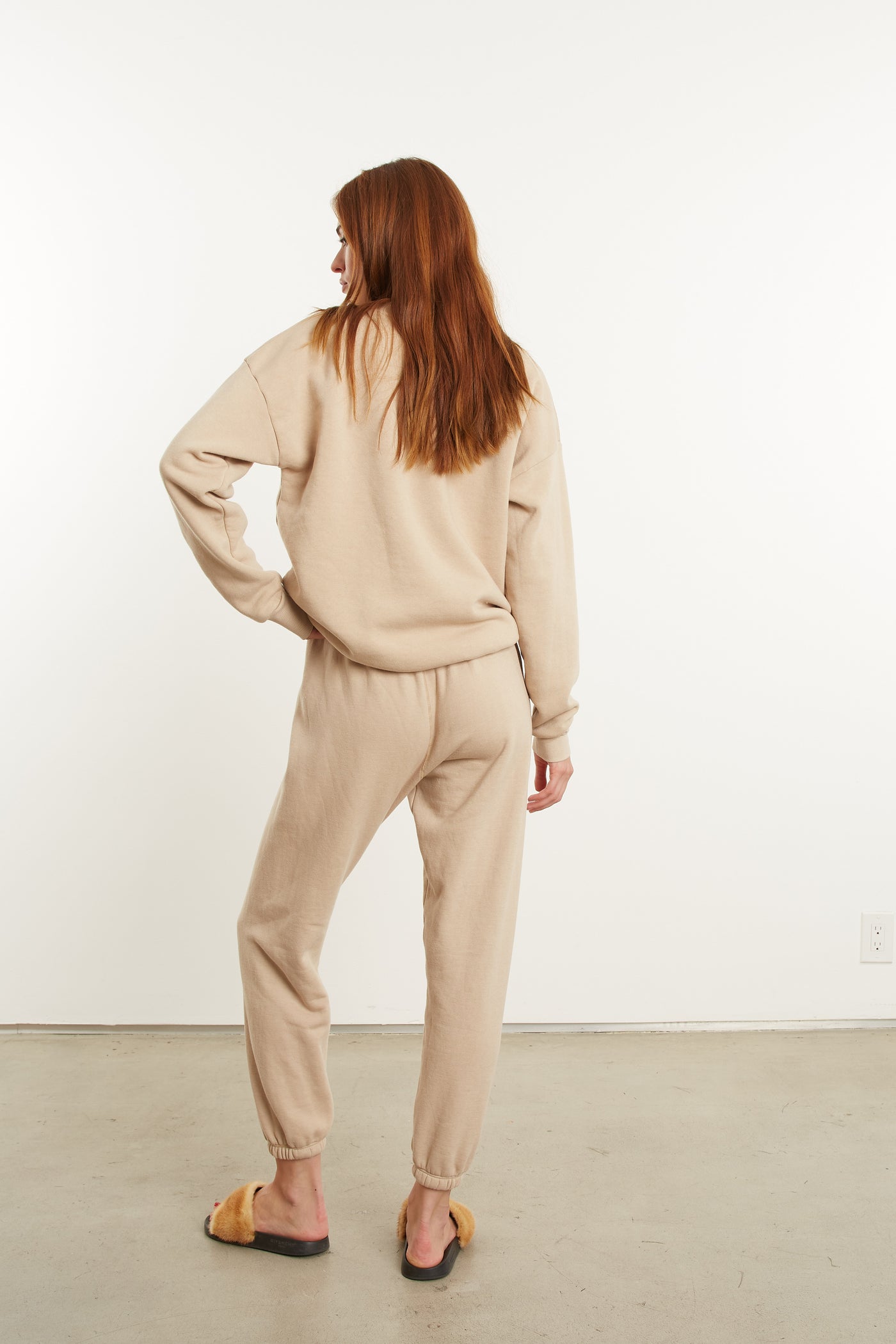 Oat Tri-Blend Logo Sweatshirt