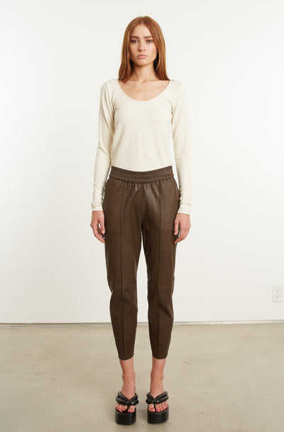 Ecru Ballet Long Sleeve Top
