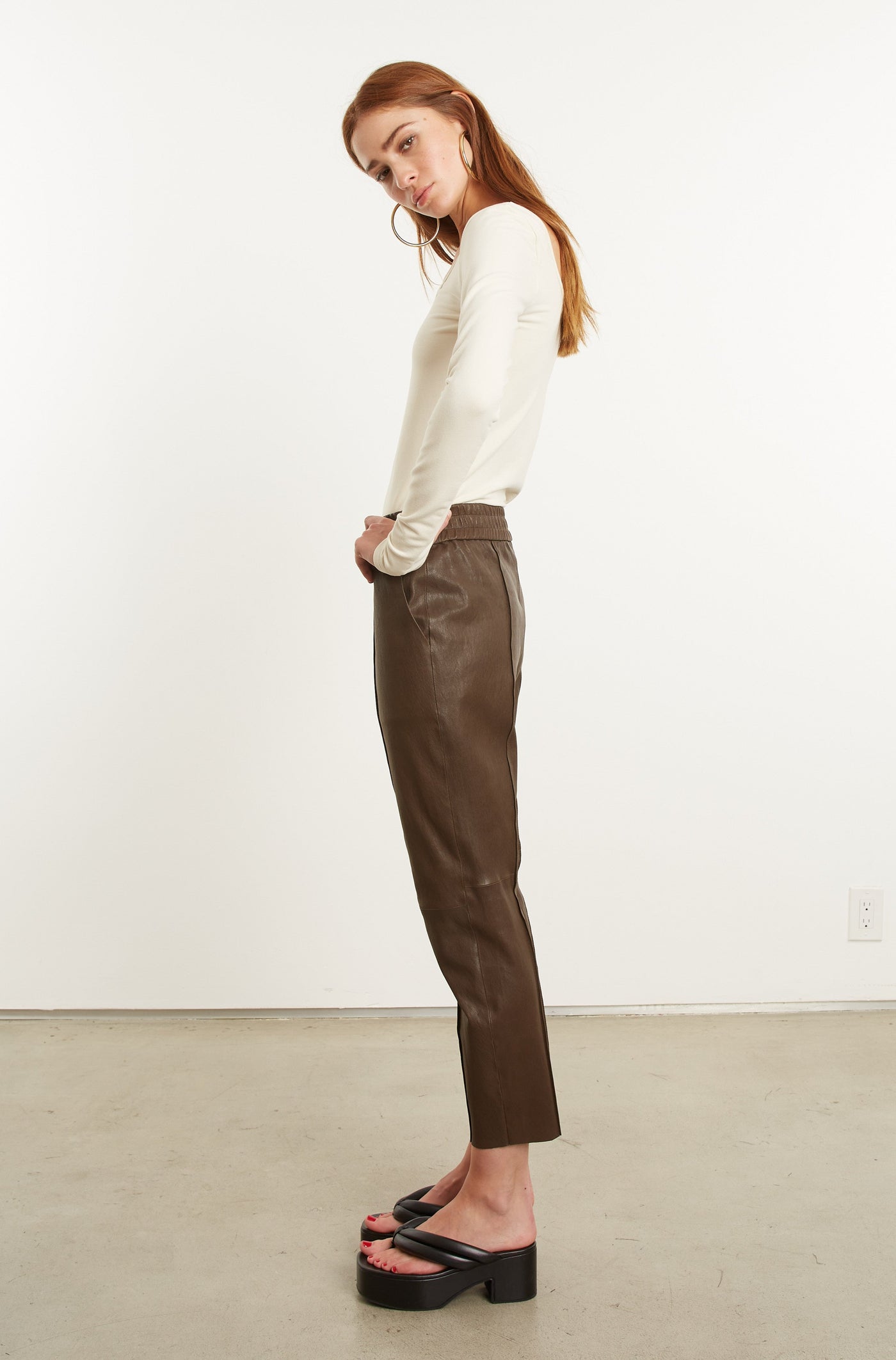 Ecru Ballet Long Sleeve Top