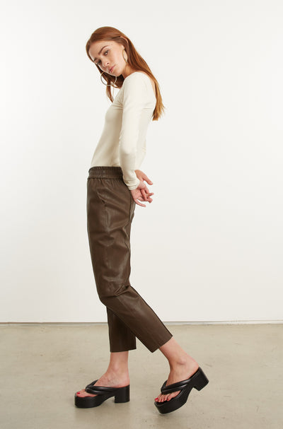 Ecru Ballet Long Sleeve Top
