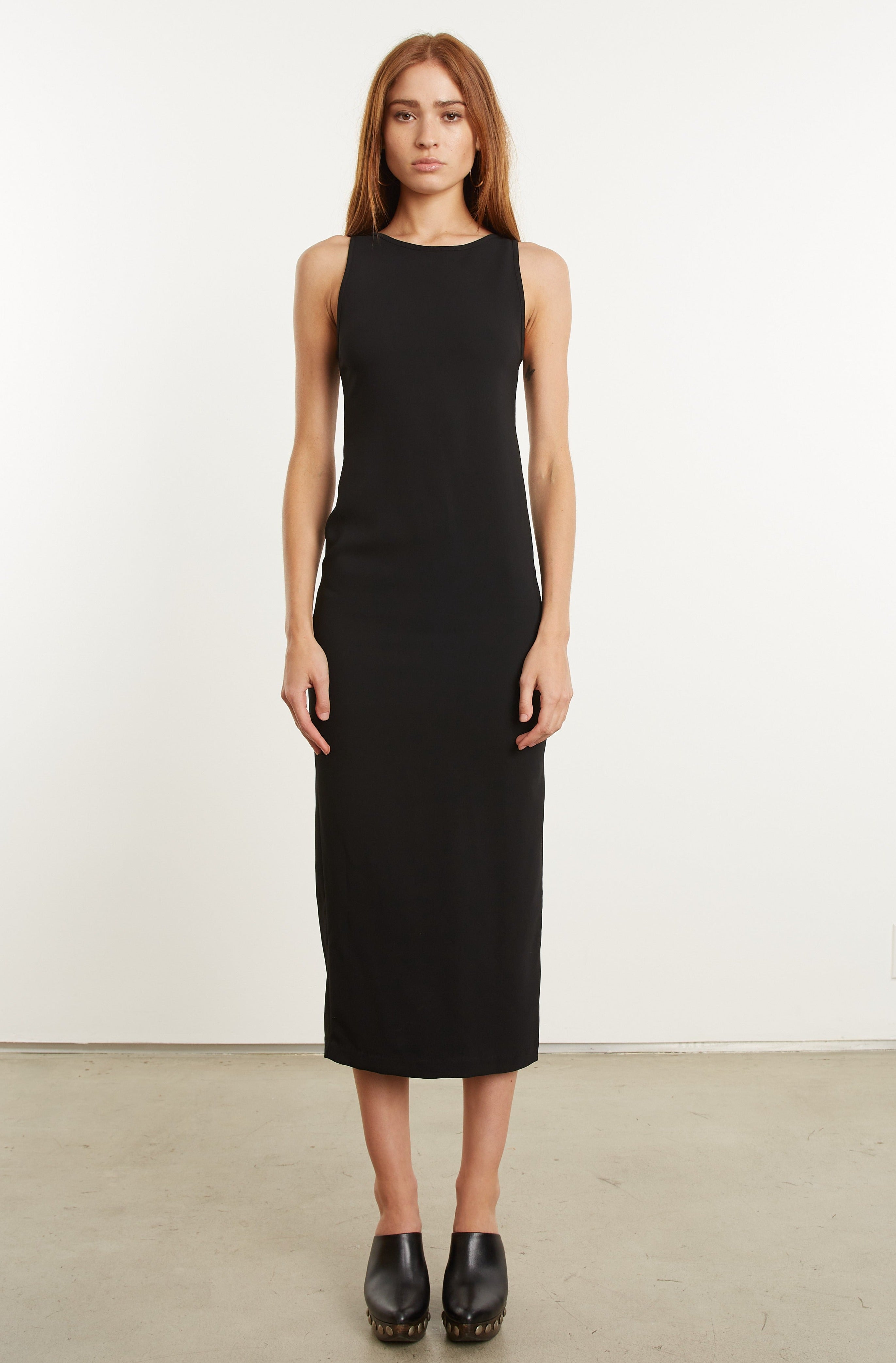 Black Audrey Maxi Dress