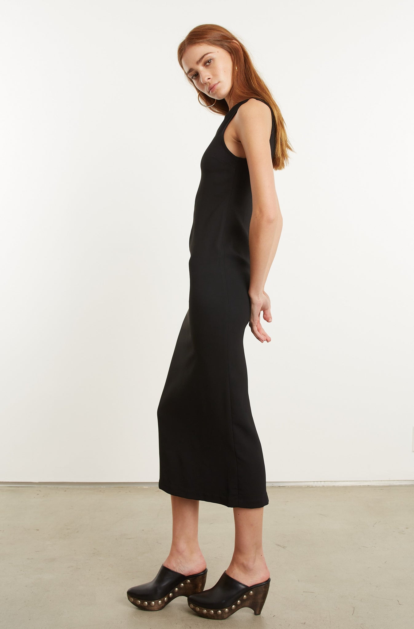 Black Audrey Maxi Dress