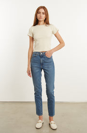 Charlotte Skinny Straight Leg Denim