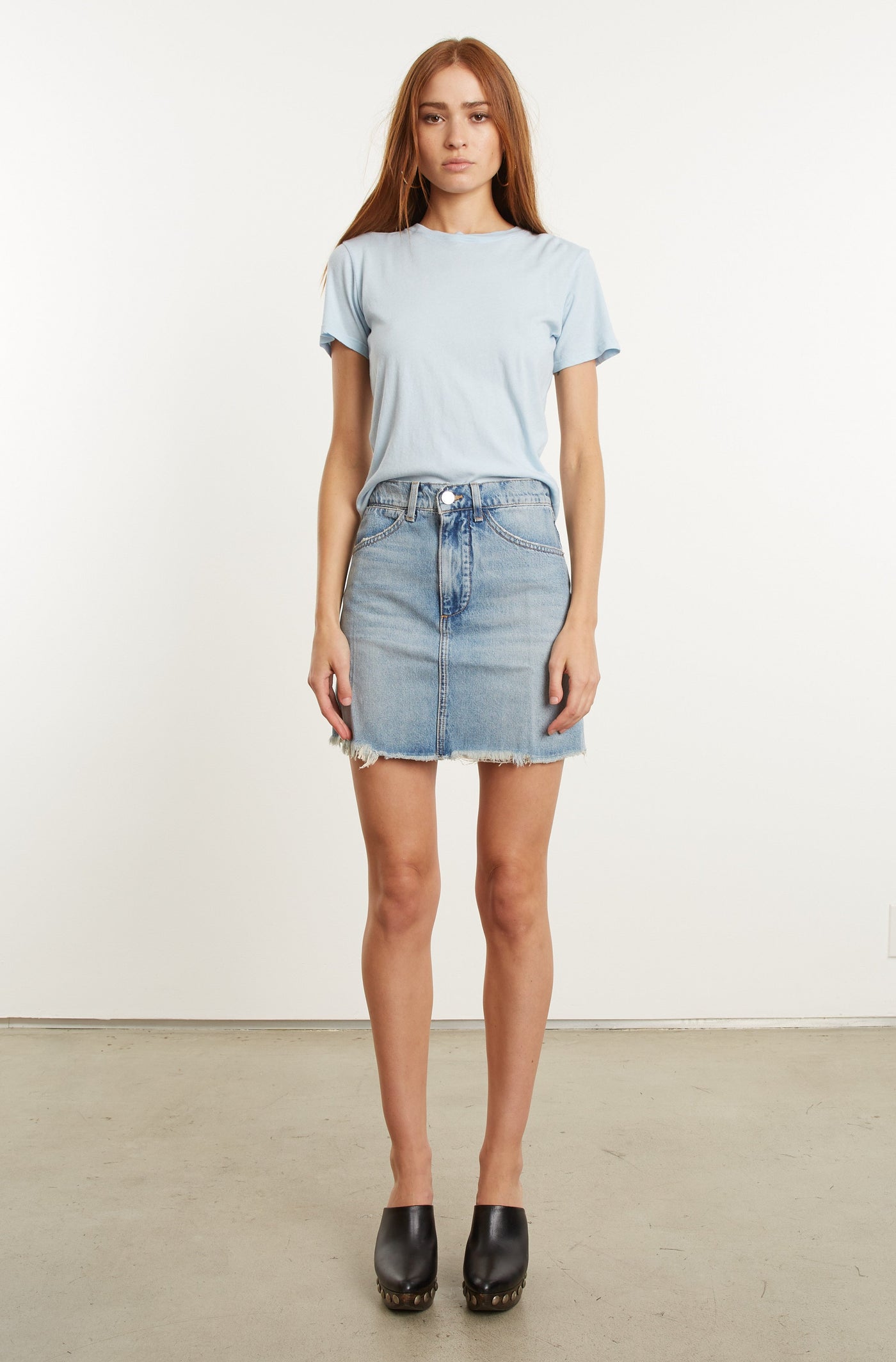 Victoria Denim 5 Pocket Skirt
