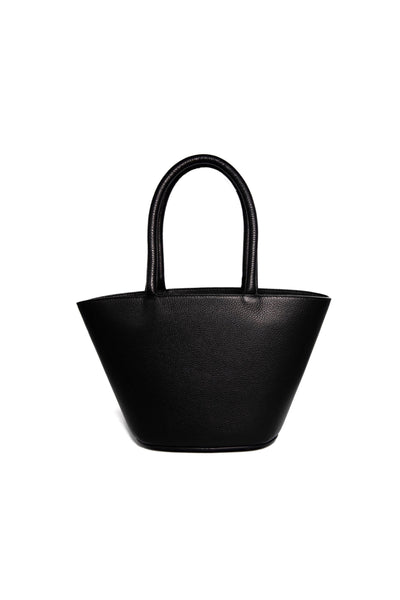 Noir Midi Panier Bag