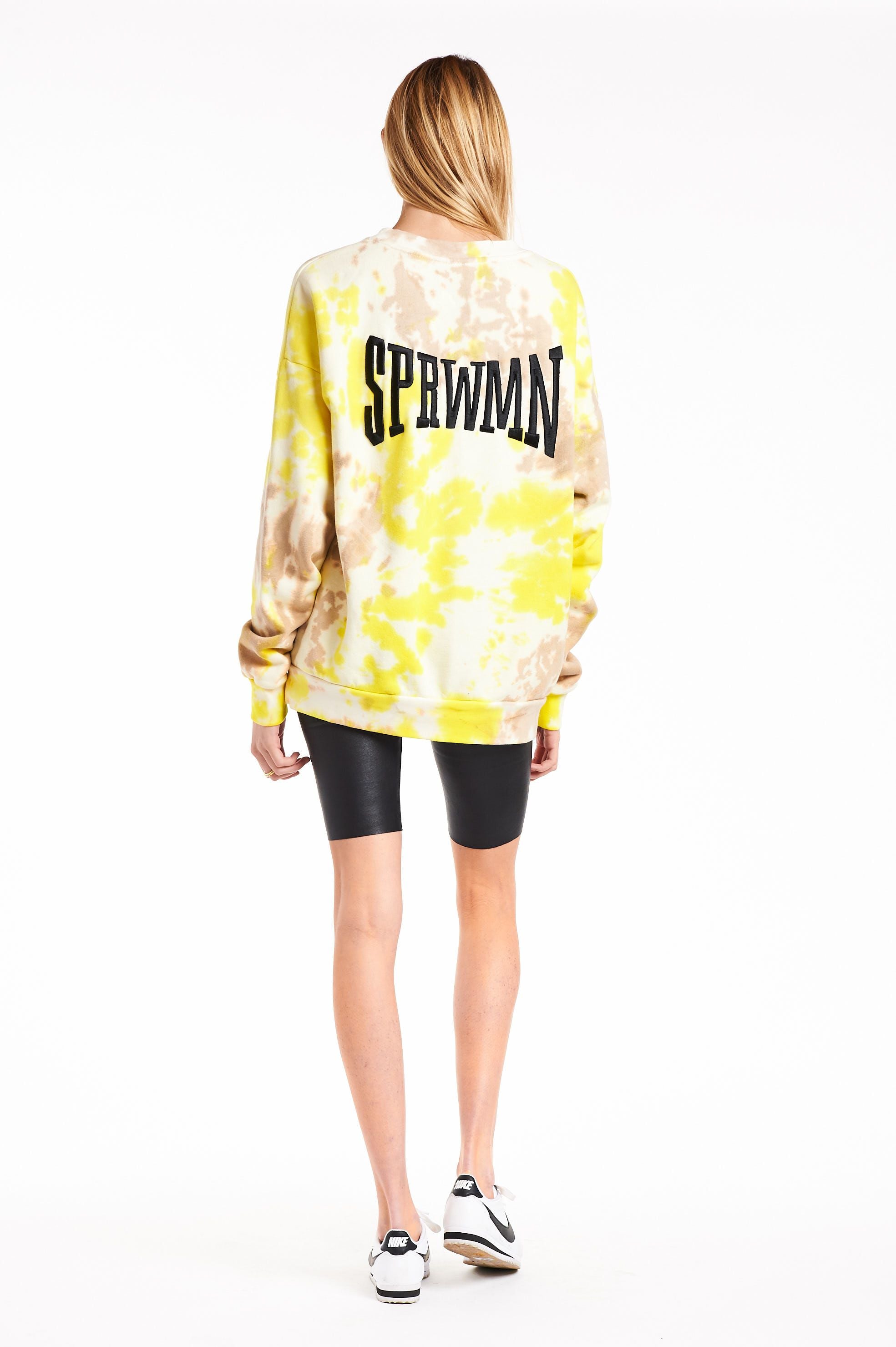 Crewneck Sweatshirt Logo Lemonade Tie Dye