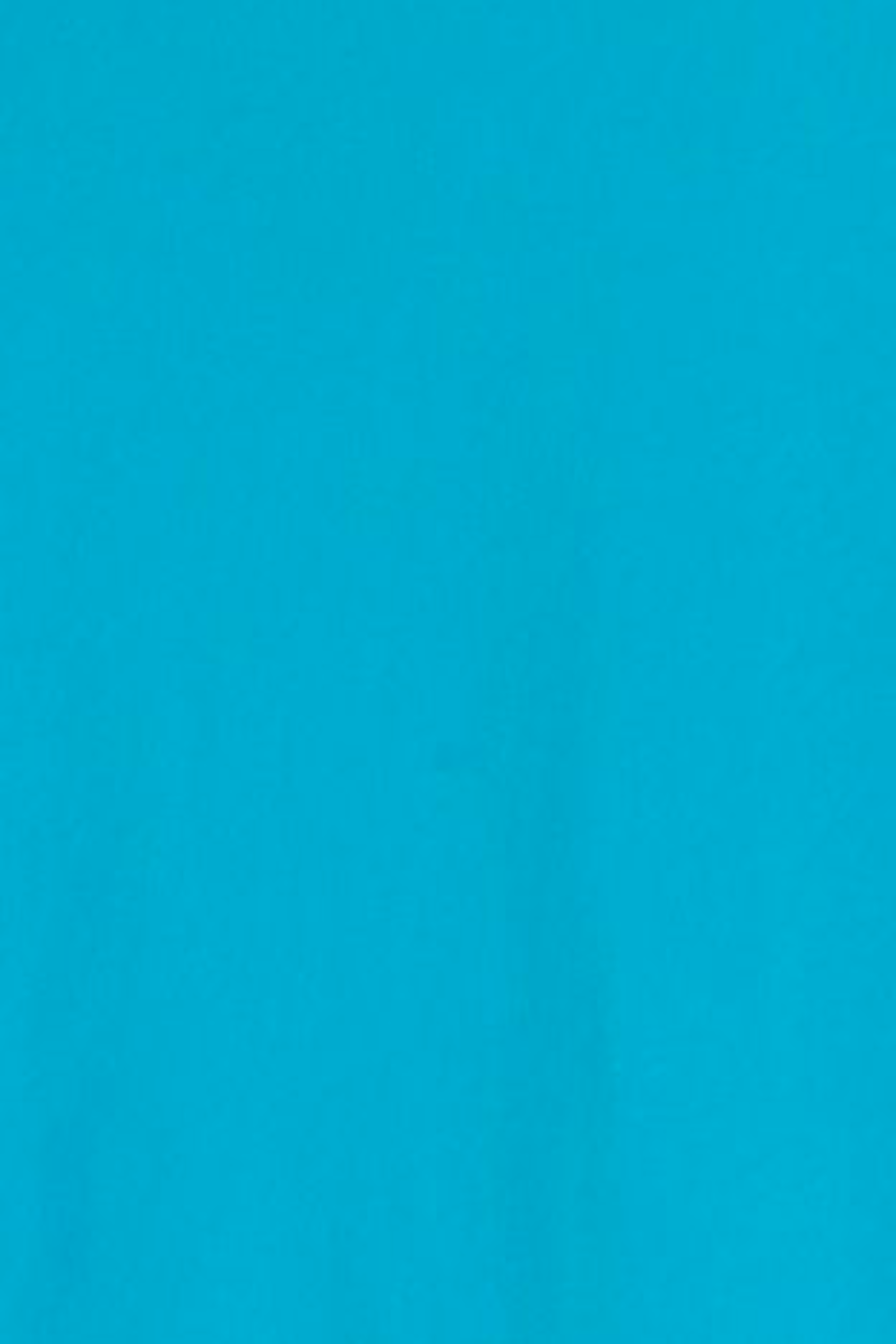 Turquoise Cotton Big Logo Sweatpants