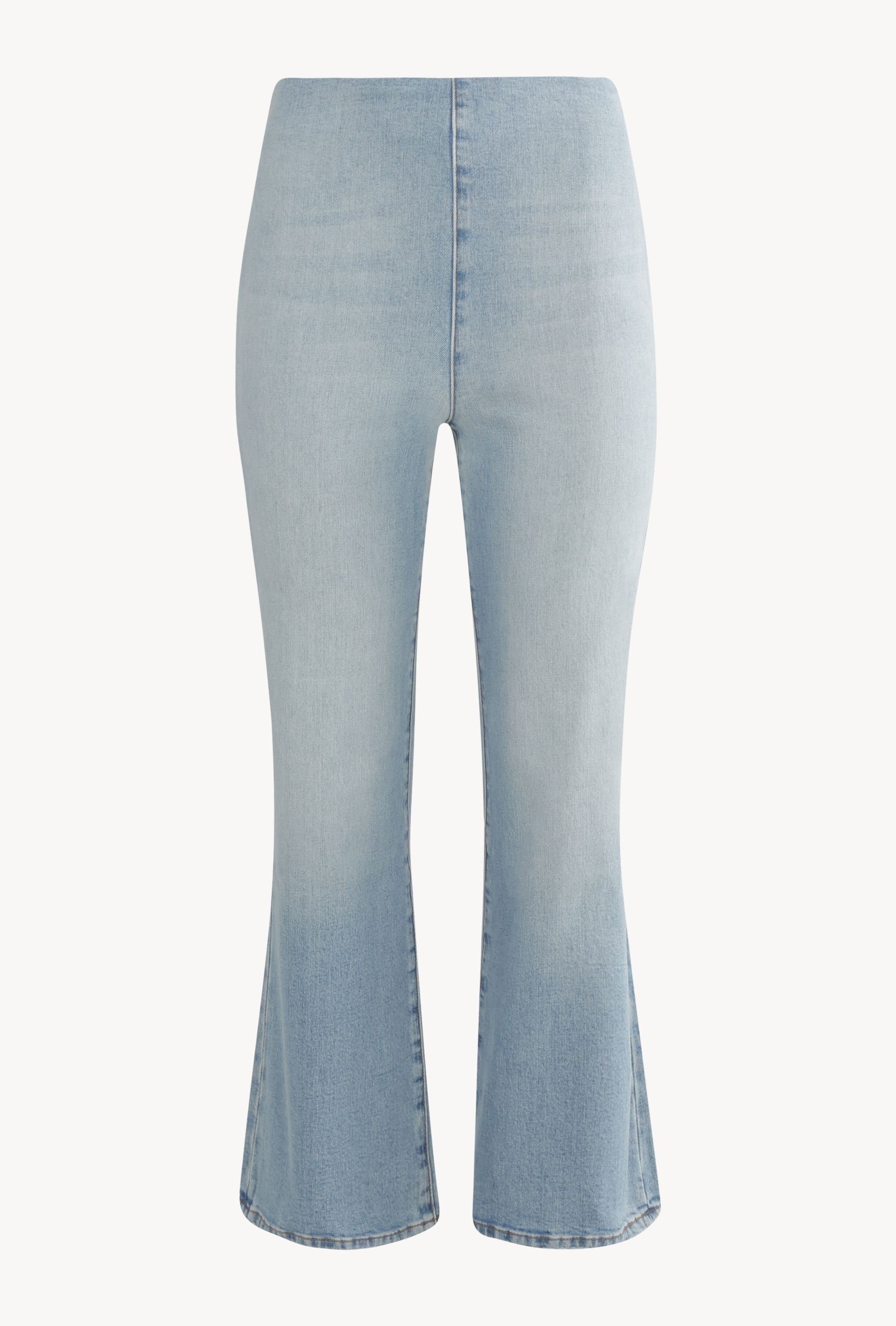 Francoise Crop Flare Denim Leggings