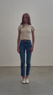 Charlotte Skinny Straight Leg Denim